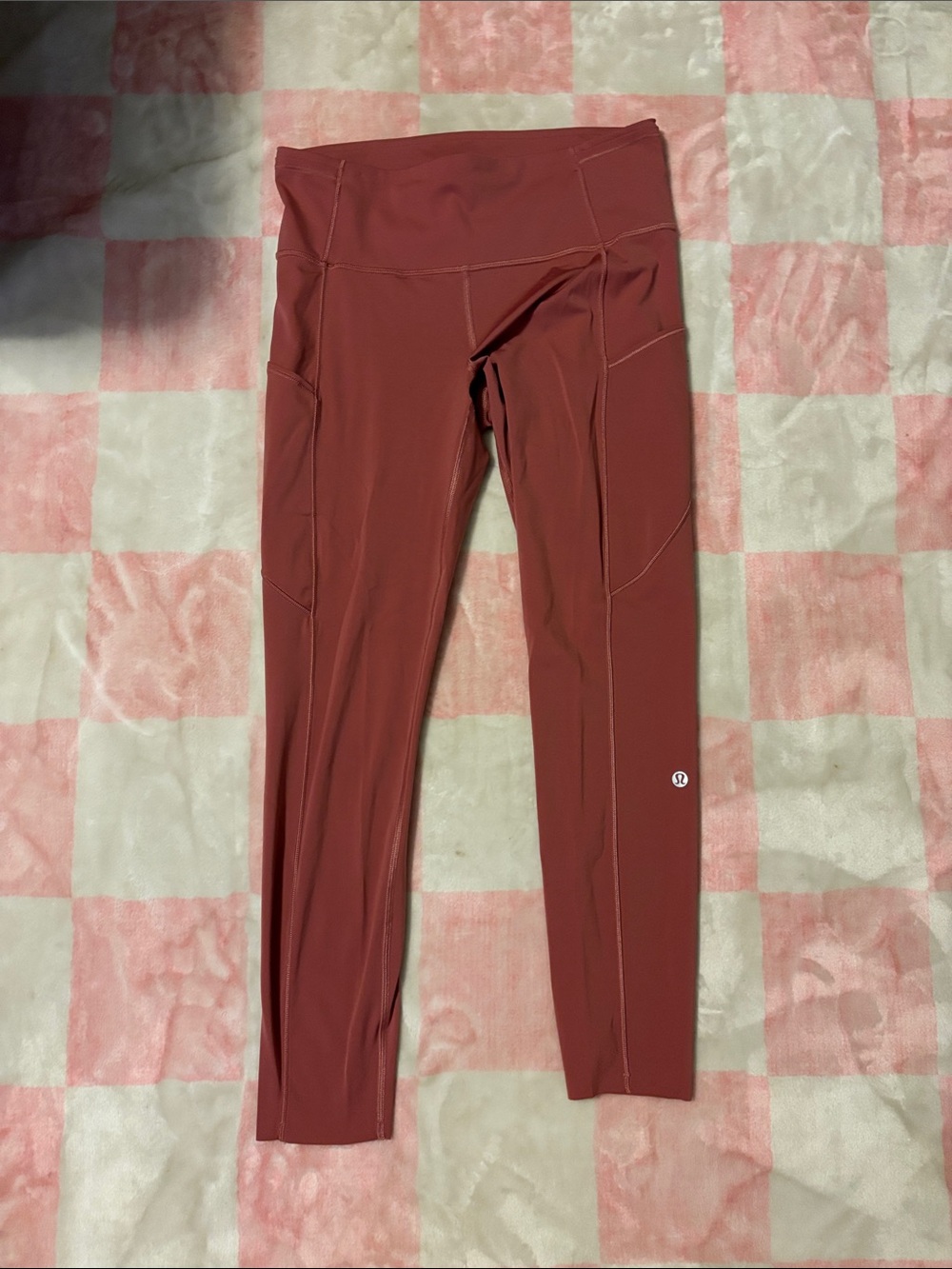 lululemon athletica High-Waist Leggings - Rust